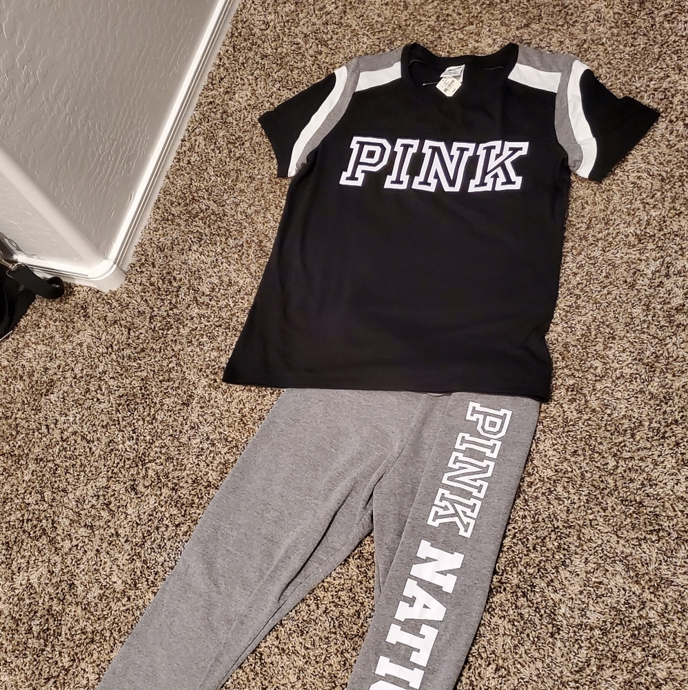 Victorias Secret PINK Tshirt & leggings